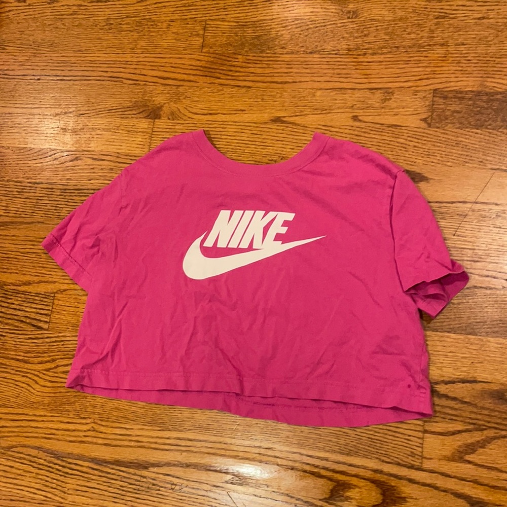 Nike Pink Crop top